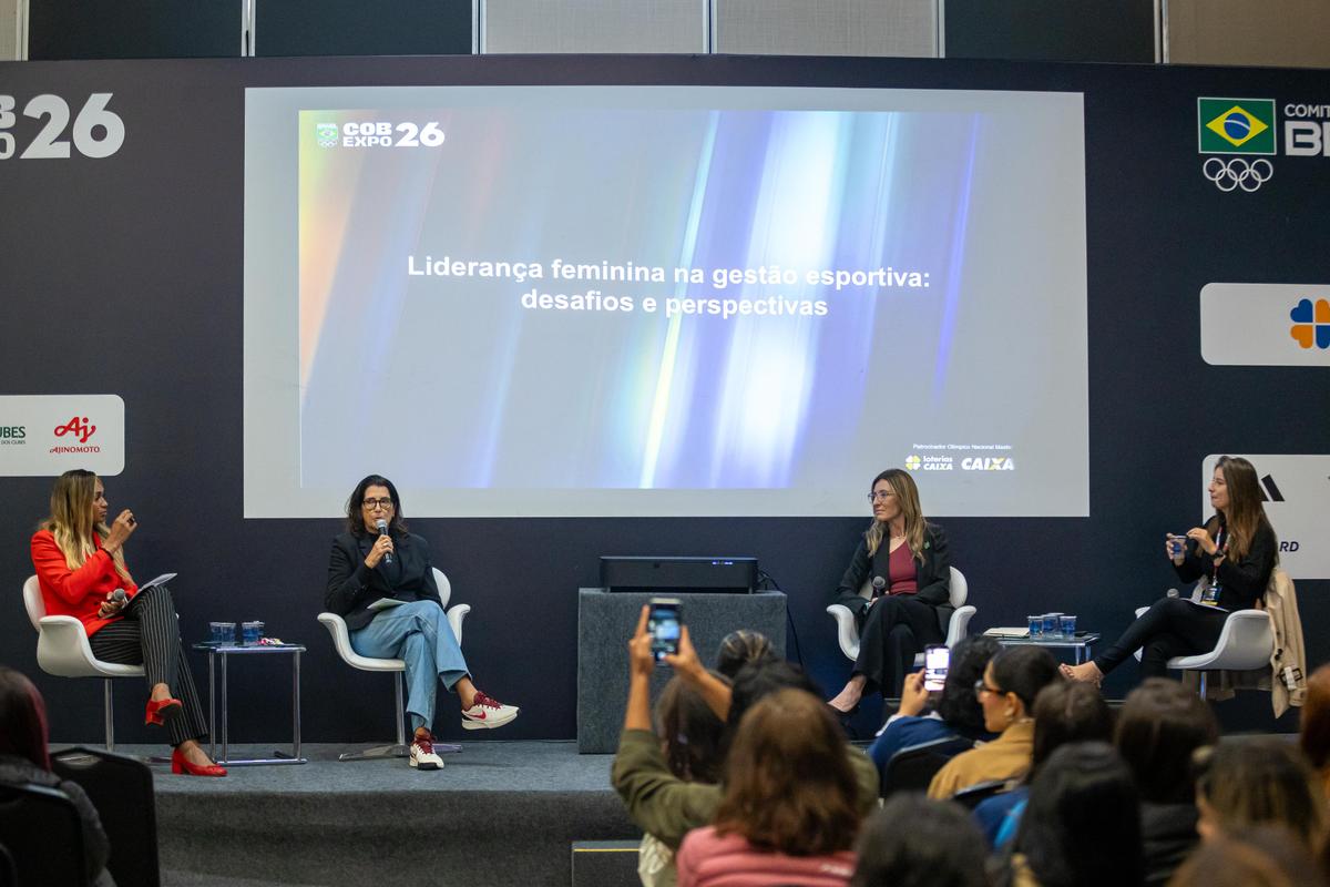 “Precisamos ter coragem”: mulheres discutem novos espaços e cargos de liderança na gestão esportiva