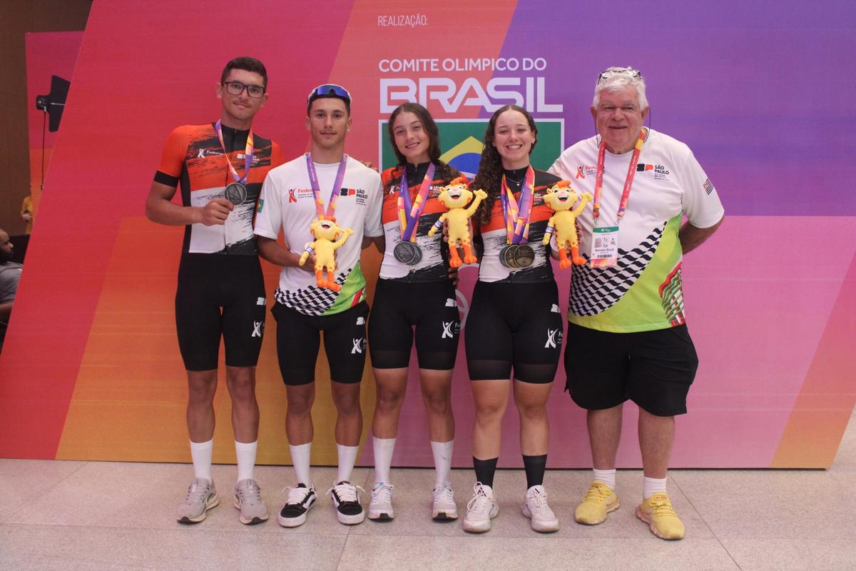 O elo entre gerações: Renato Buck perpetua o legado do ciclismo brasileiro nos Jogos da Juventude CAIXA
