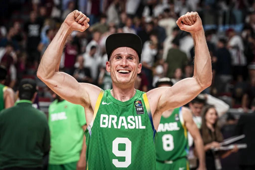 Marcelinho Huertas foi um dos destaques do Brasil - Foto FIBA Marcelinho Huertas foi um dos destaques do Brasil - Foto FIBA