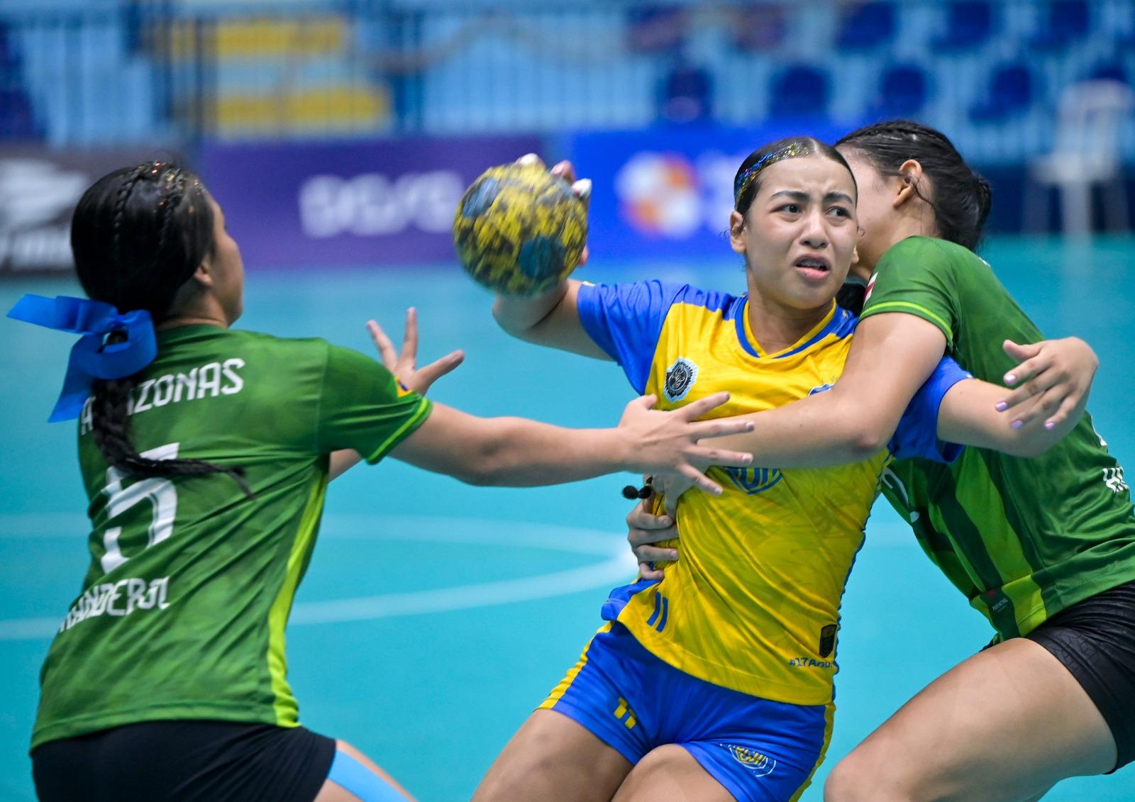 2026.09.28- Jogos da Juventude CAIXA Foz do Iguaçu – Handebol – final feminina 2ª divisão – Maria Júlia Ribeiro (MA) – Washington Alves / COB. No IG: @washingtonalves50 / @timebrasil