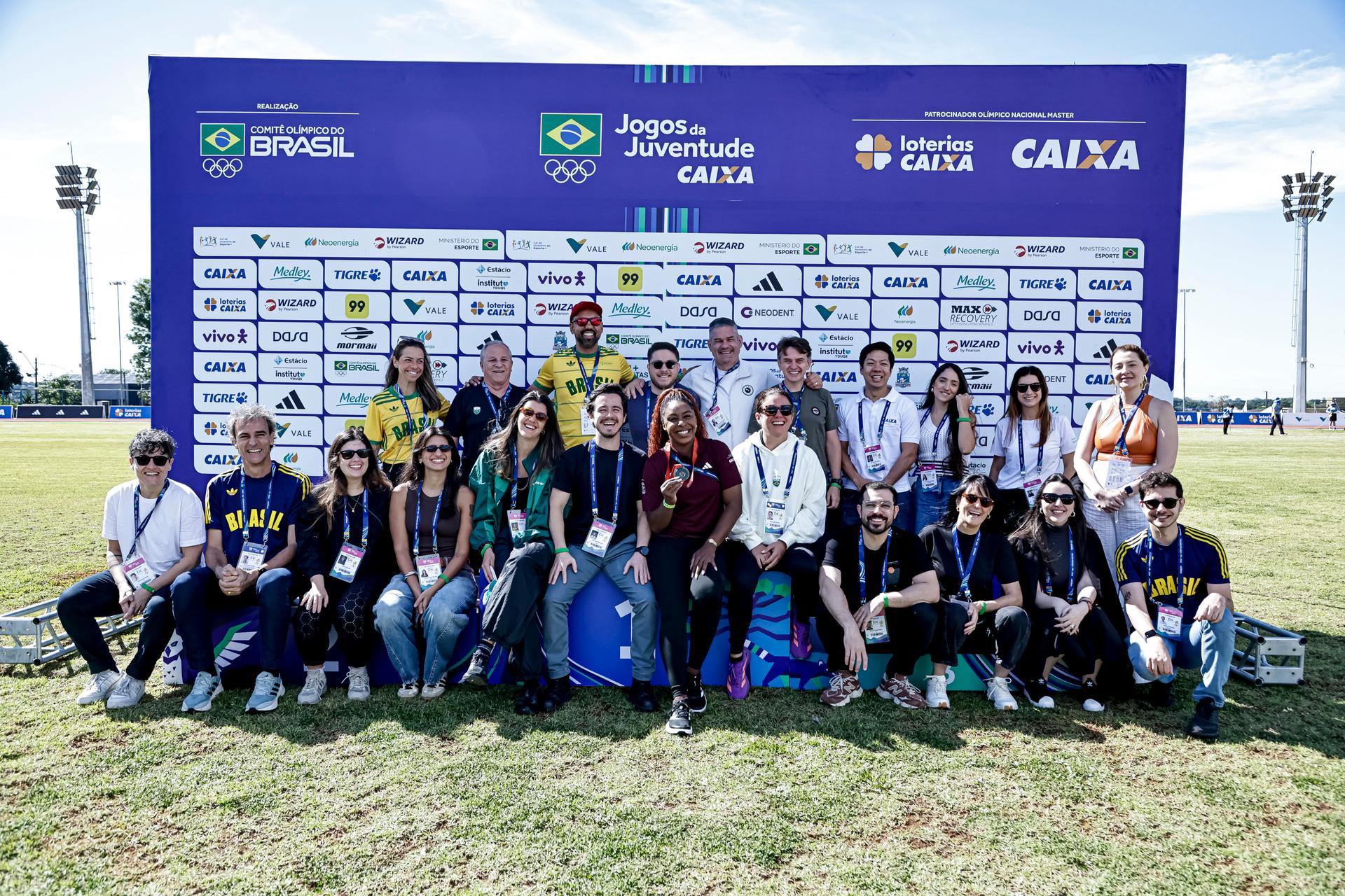 2026.10.20 - Jogos da Juventude CAIXA Foz do Iguaçu - Tour dos Patrocinadores - Local: Ginásio Costa Cavalcante e CCO - Na Foto: Principais momentos do tour - Carol Coelho/COB. IG:@carolcoelho
