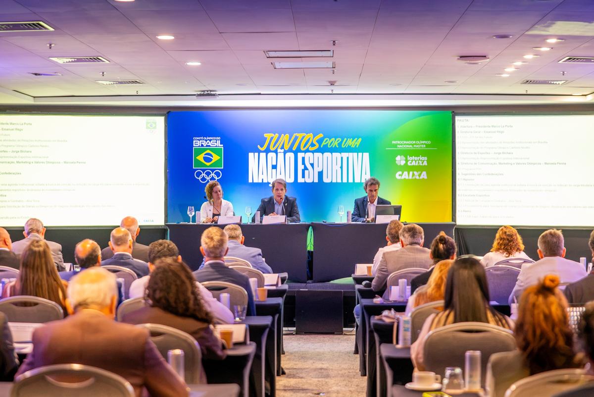 Reunião de Trabalho entre COB e Confederações discute governança, Fit for the Future e presença do Brasil em organismos internacionais