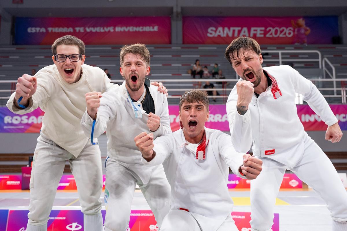 Com revanche sobre a Venezuela em final, esgrima brasileira fecha Santa Fé 2026 com oito medalhas