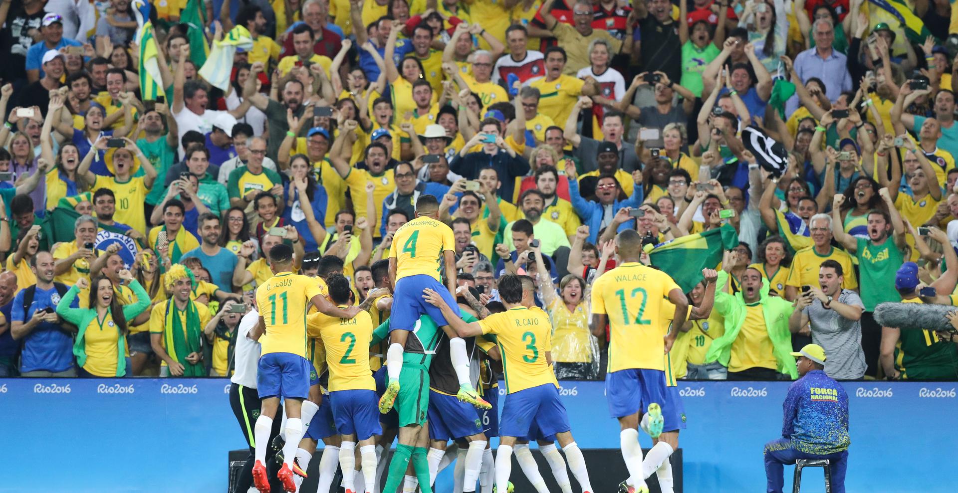 Brasil vence Alemanha e é campeão dos Jogos Olímpicos Rio 2016. Foto: Flavio Florido/Exemplus/COB Brasil vence Alemanha e é campeão dos Jogos Olímpicos Rio 2016