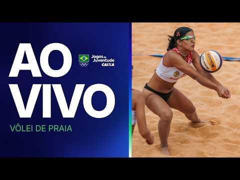 AO VIVO: JOGOS DA JUVENTUDE CAIXA 2026 | VÔLEI DE PRAIA - 02/11
