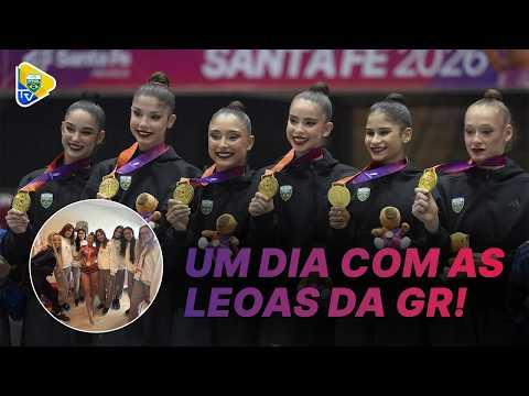 UM DIA COM AS LEOAS DA GR NOS JOGOS SUL-AMERICANOS!