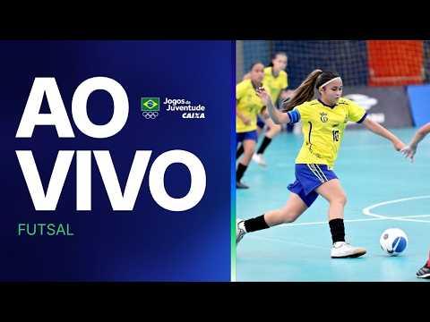AO VIVO: JOGOS DA JUVENTUDE CAIXA 2026 | FUTSAL - 02/11