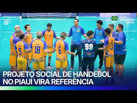 BOLA NA MÃO, GOL CIDADÃO: PROJETO SOCIAL DE HANDEBOL DO PIAUÍ VIRA REFERÊNCIA DA MODALIDADE