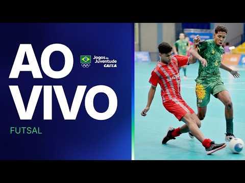 AO VIVO: JOGOS DA JUVENTUDE CAIXA 2026 | FUTSAL - 02/11