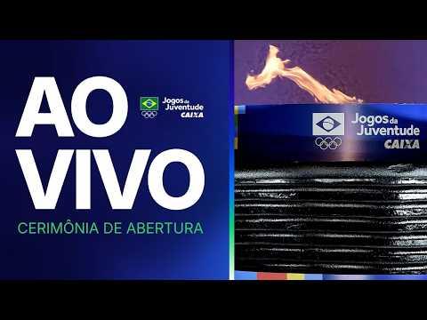 AO VIVO: CERIMÔNIA DE ABERTURA JOGOS DA JUVENTUDE CAIXA 2026 | 19/10